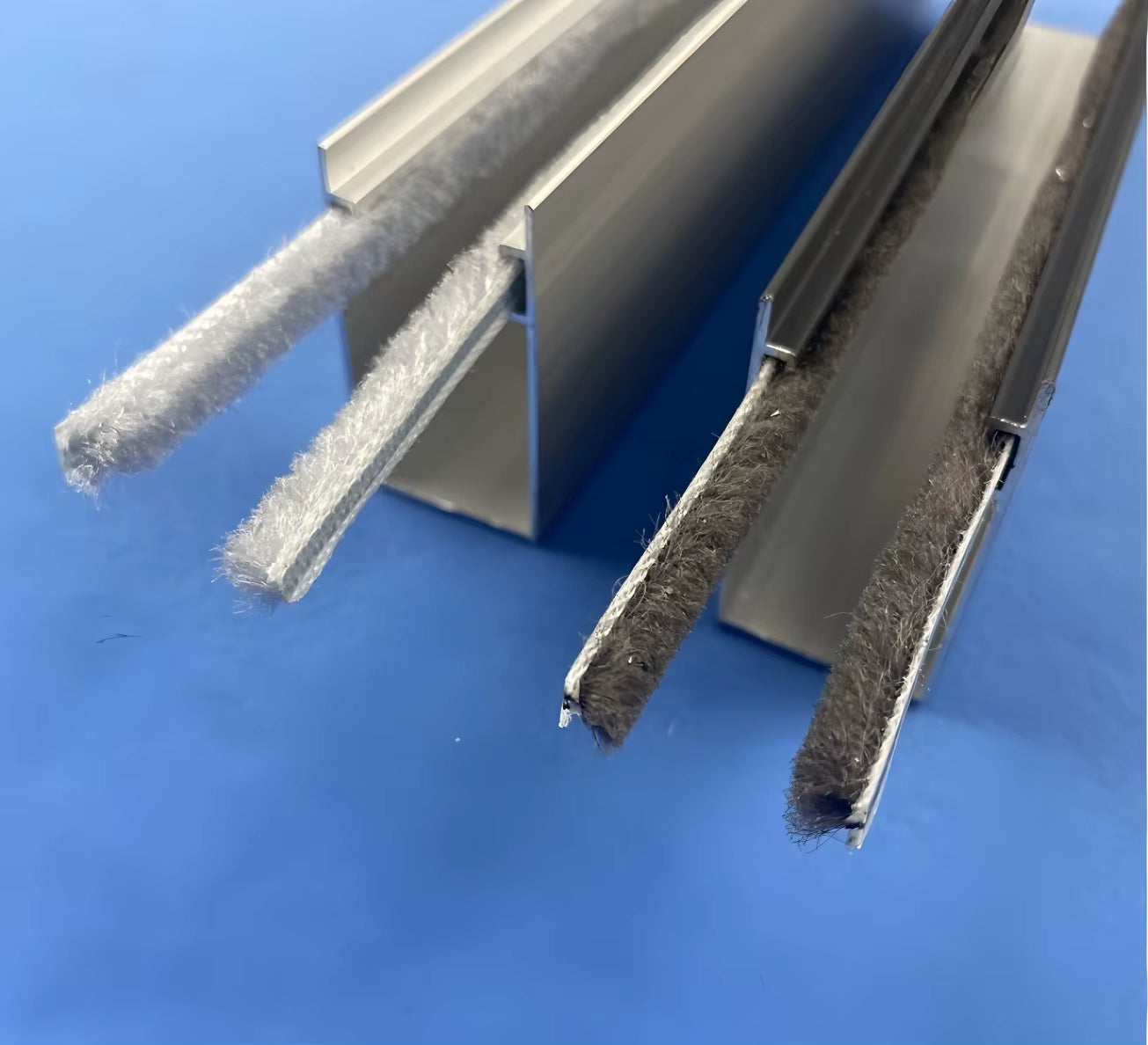 U Shaped Light Blockers with Track Blind Blackout Tracks Side Blocker Bds for Window