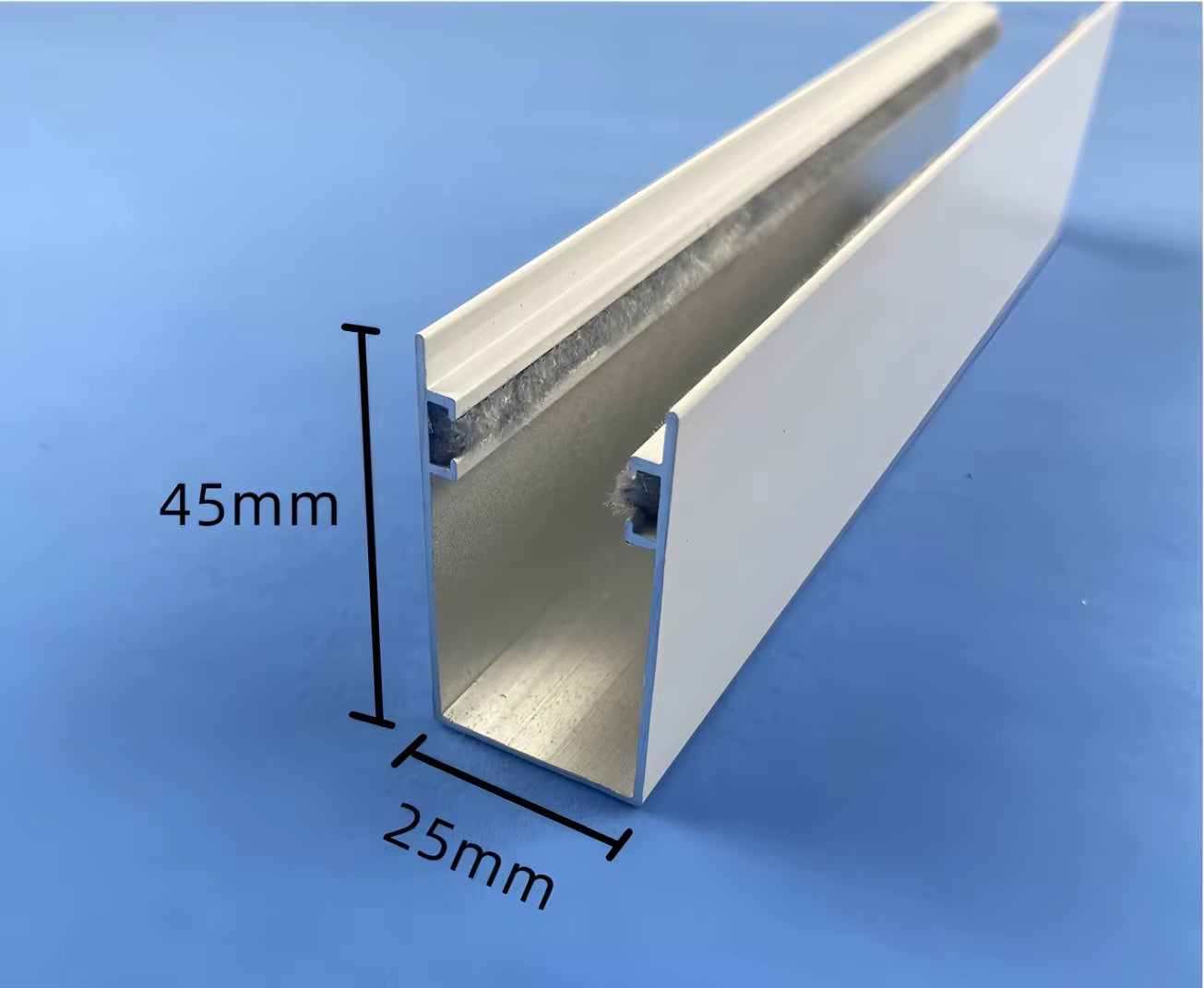 U Shaped Light Blockers with Track Blind Blackout Tracks Side Blocker Bds for Window