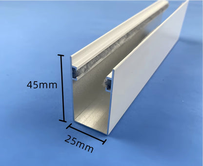 U Shaped Light Blockers with Track Blind Blackout Tracks Side Blocker Bds for Window